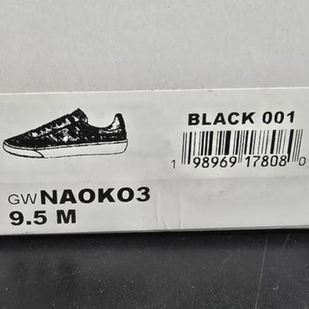 Guess Women's Naoko Charm Lace-up Court Sneakers, Size 9 & 9.5, Black - Picture 6 of 6